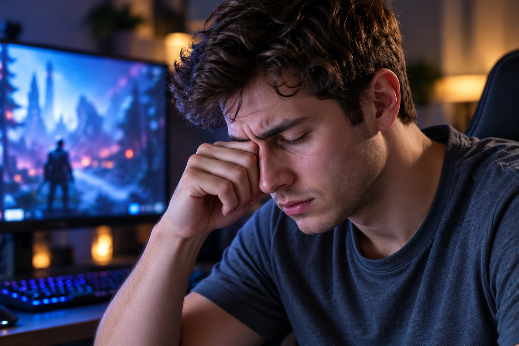 Gaming Eye Strain