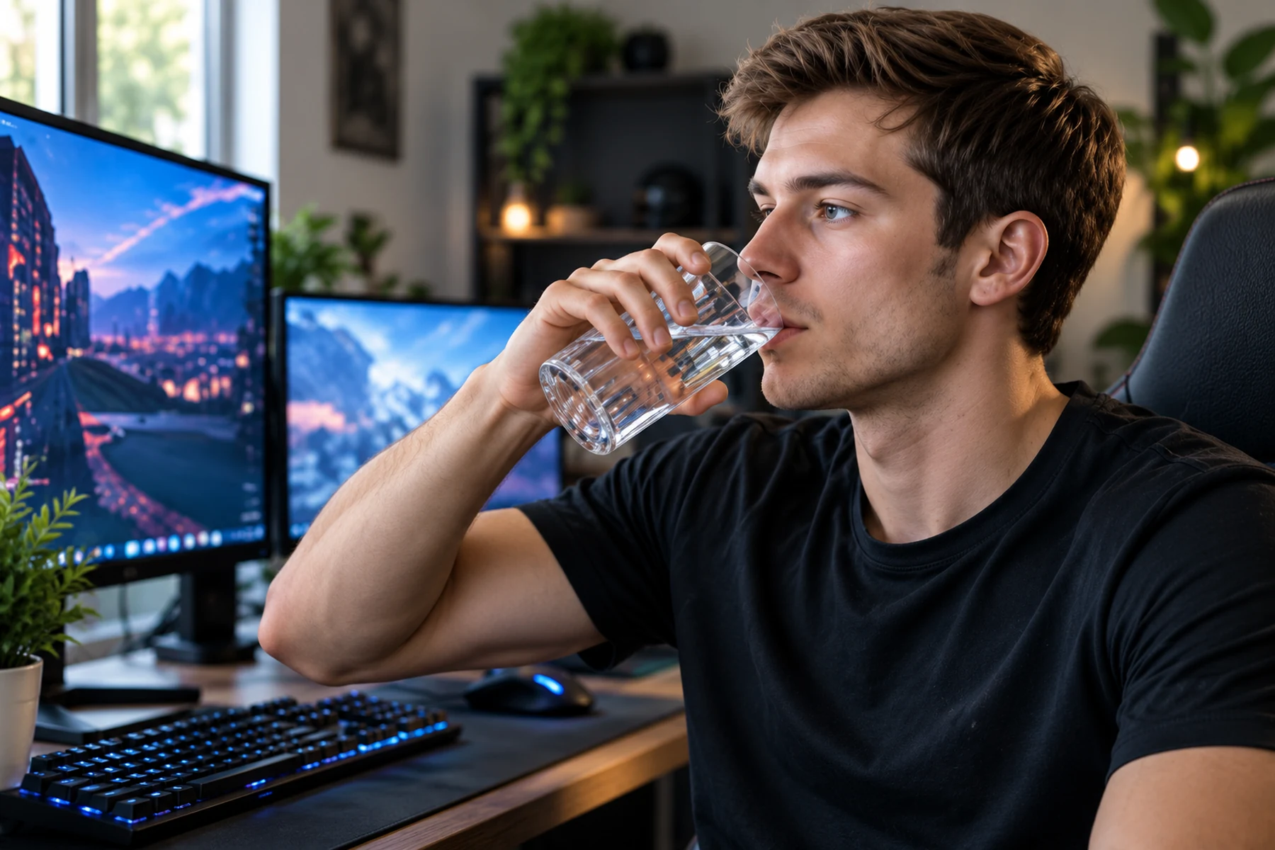 Hydration While Gaming